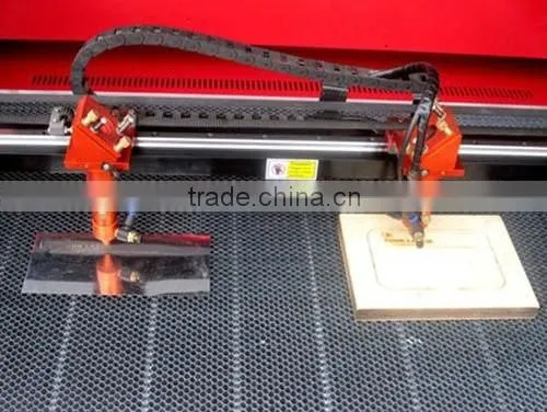 2016 Designed Mixed Laser Cutting Machine With Double Heads and Reci Power Supply of Dowell photo-4