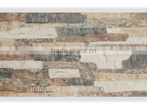 2016 Best Choice Glazed Ceramic Rustic Inkjet Tile for Wall 300x600 photo-2