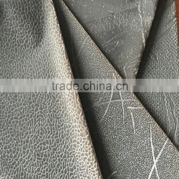 Knitted Polyester Bright Spray Flock Fabric for Car Seat, Sofa Cushion