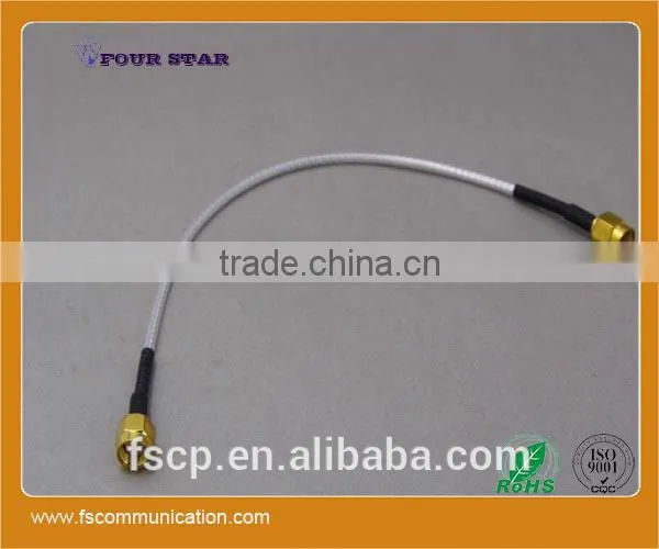 RG316 Cable Assembly With SMA Male Crimp Connectors On Both Ends photo-5