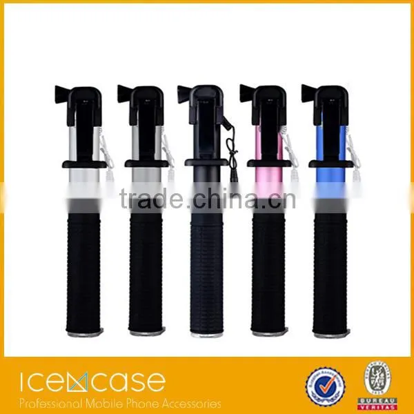 2015 Extendable Wholesale Bluetooth Monopod Selfie Stick For IPhone/Samsung photo-2