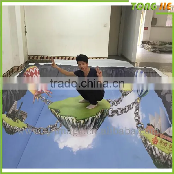 Women Animal Sex Photo Wood Floor Sticker Printing photo-2