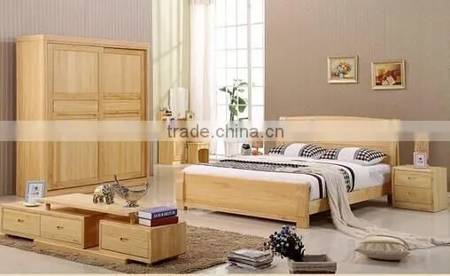 Modern Simple Timber Double Bedroom Sets