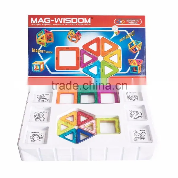 Mag Wisdom Plastic Educational Toy for Supermarket photo-4