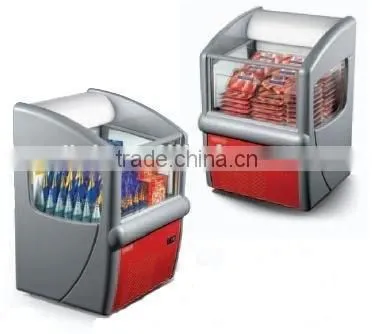 Island Freezer Glass Door Refrigerator Block Cold Storage Branch Chill Space Showcase photo-3