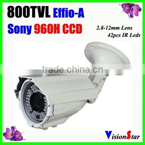 IP66 Waterproof Zoom 2.8-12mm Varifocal Lens OSD Menu Defog 3 DNR Bullet Camera photo-2