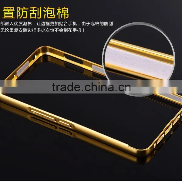 Hot Sale Aluminum Bumper Cell Mirror Phone Case Cover For OPPO R9 photo-5