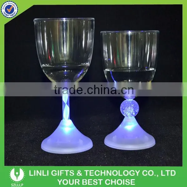 Green Plastic Wine LED Flashing Glass photo-5