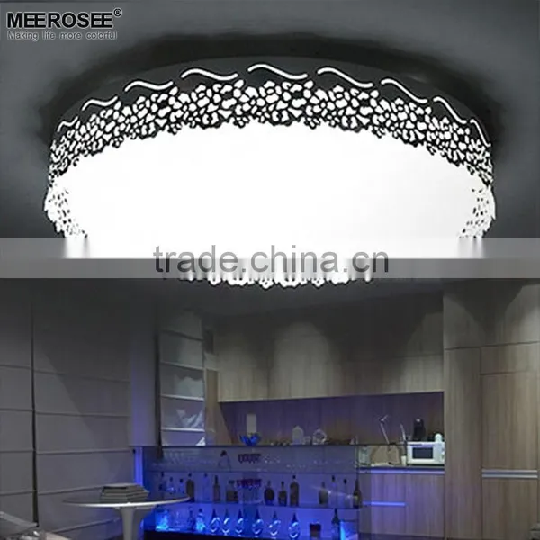 Round Plastic Ceiling Lights Cover LED Flush Mount Cieling Light Fitting MD83061 photo-5