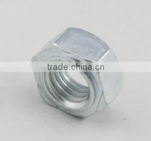 Blue White Zinc Hexagon Nuts DIN934 photo-2