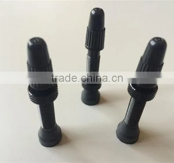 Presta Valve 36mm Black Tubeless Tyre Valve Bike Bicycle Tyre Valve photo-2