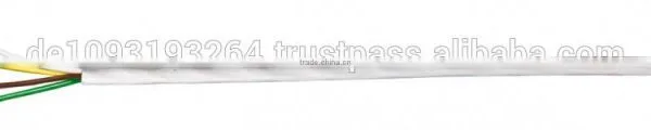 TD 800 E is an ETFE data cable with good electrical insulating characteristics and extended temperature range + 135 degC.