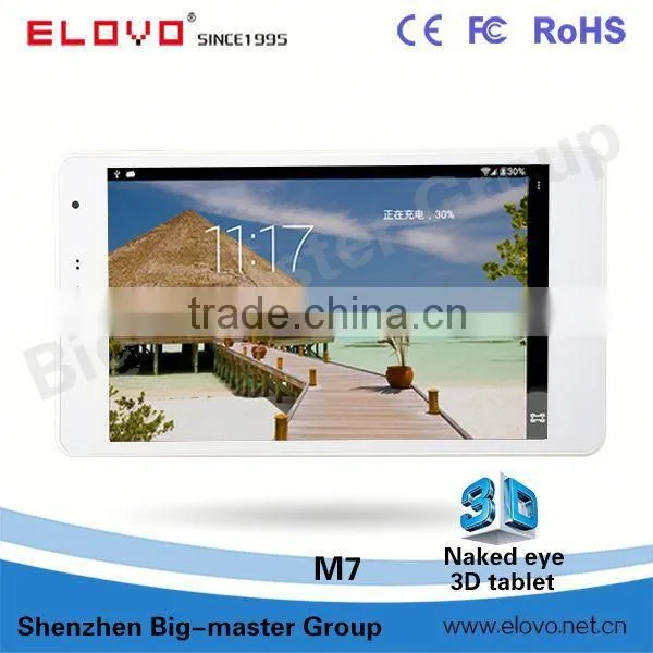 7 Inch MTK8752 Lte 64 Bit Can Support 64GB Naked Eye 3D Tablet PC photo-4
