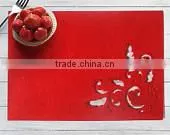 Rectangular Felt Placemats and Different Design