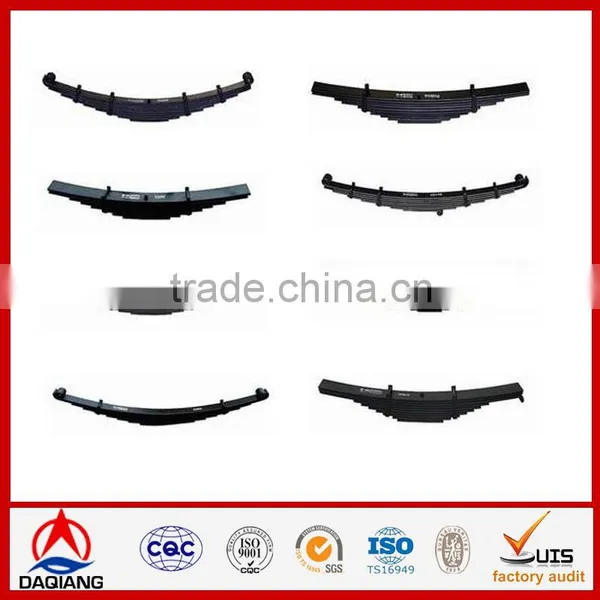 Suspension System spring leaf for daf