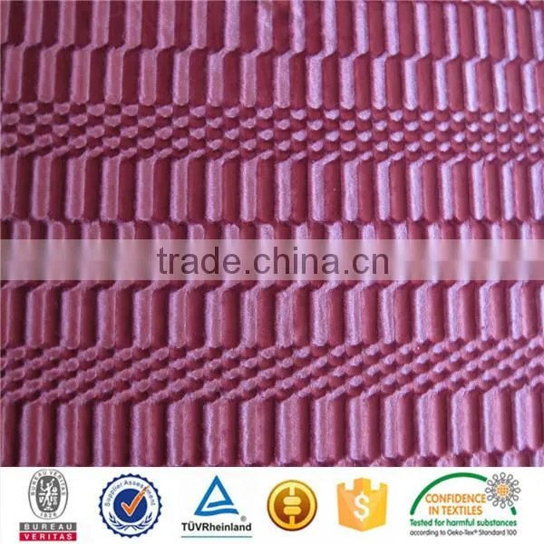 Polyester Upholstery Brushed Soft Velvet Fabric for Sofa Cover Pillow photo-6