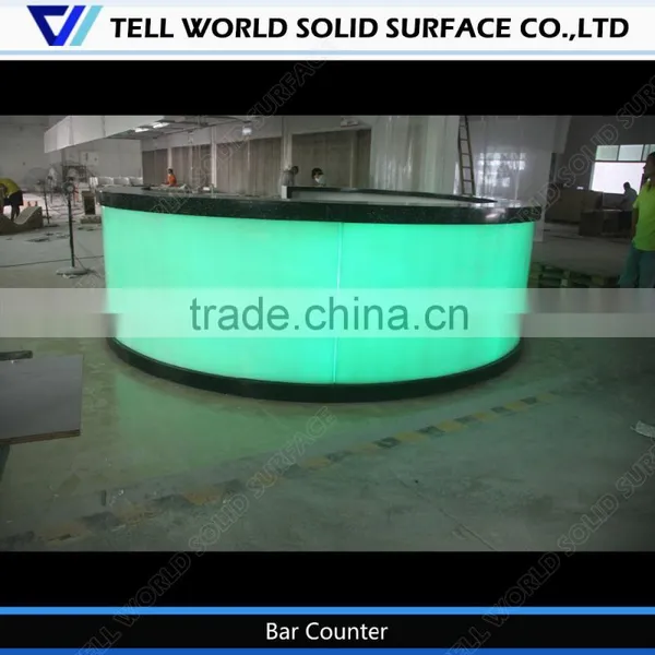 Hot Sale Bar Counter/illuminated Led Bar Counter/around Bar Counter photo-4