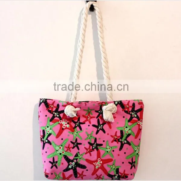 2016 Foldable Beach Bag With Zipper photo-6