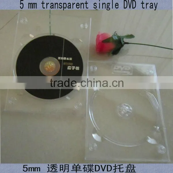 5MM Clear Single-sided DVD Tray