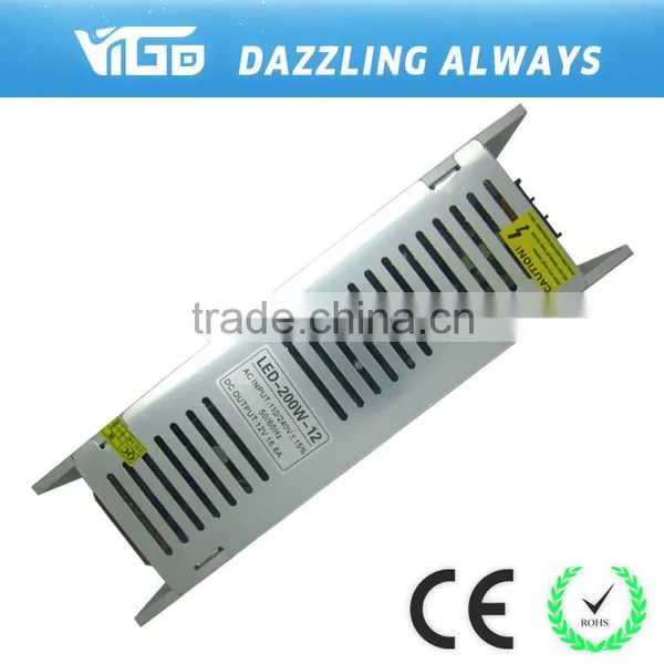 CE & RoHS Certifications 200w Led Power Supply/led Street Light Driver/Waterproof Led Power Supply photo-3