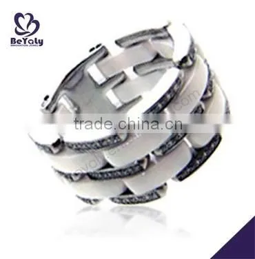 2015 Cheap Price Jewelry 316l Stainless Steel King and Queen Ring Jewelry