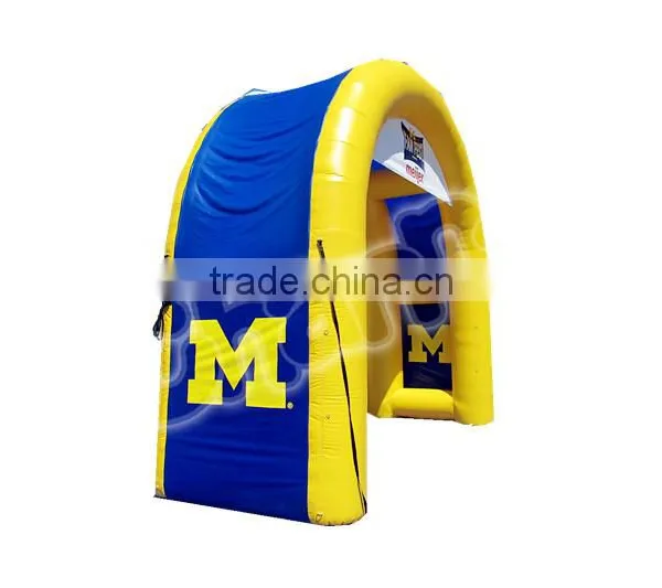 Inflatable Tunnel Custom Archway University of Michigan photo-2