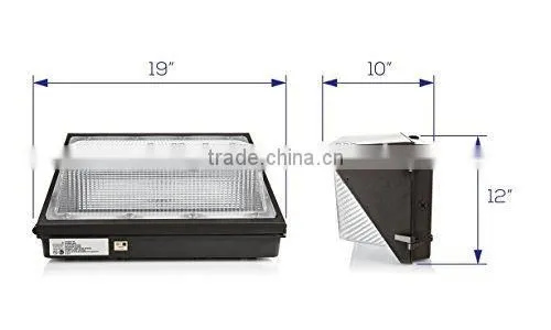Great Eagle LED 80W Wall Pack Light Outdoor Lighting, UL Listed, up to 300W MH/HPS/HID Replacement, 5000K Cool White... photo-2