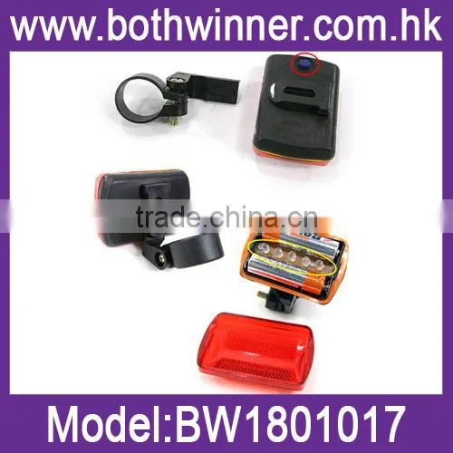 5 Led Taillights Bicycle Taillights Safety Warning Lights