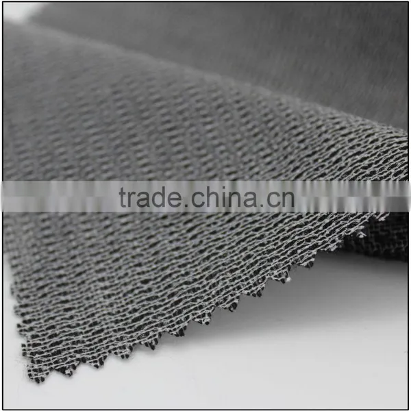 Garment fusible interlining fabric,Tricot 100%polyester interlining,fusible interlinings