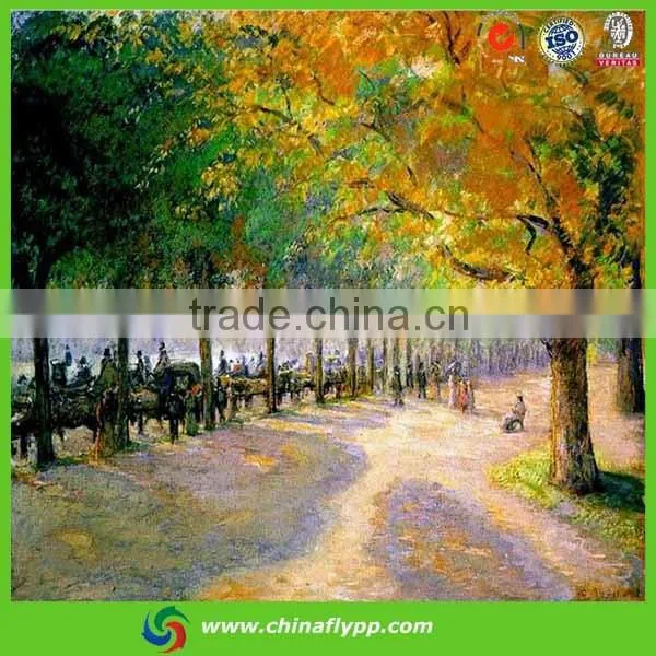 FLY Yelllow Back Cotton Canvas Painting photo-3
