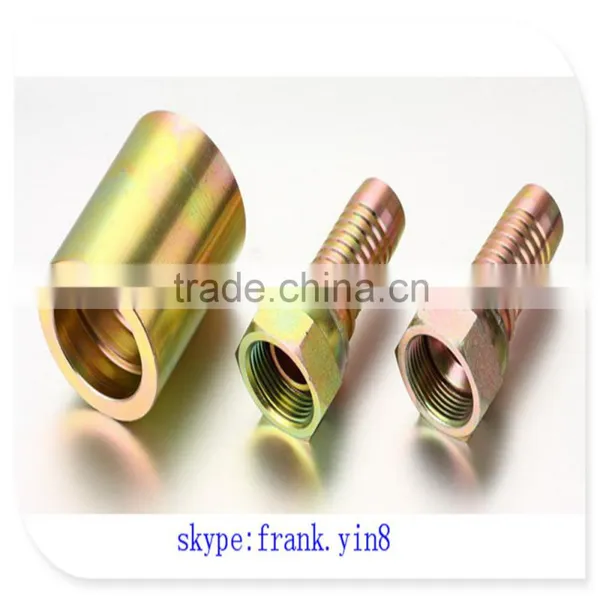 Euroepan Style Brass Quick Coupler Hydraulic Hose Fitting