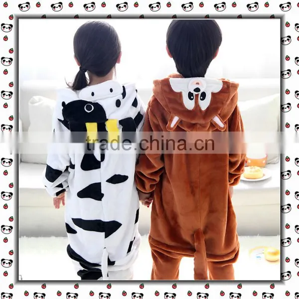 Kids One Piece Animal Jumpsuit Pajama photo-2