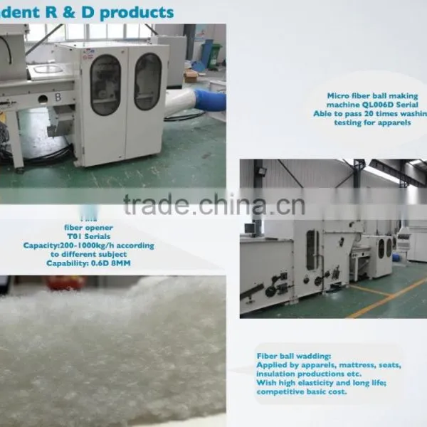 Washable Synthetic Down-like Fiber Ball Cluster Fill for Garment Jacket Bedding Pillow photo-2