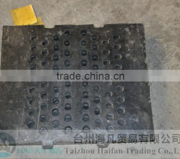 500*600*50mm Traffic Removable High Quality Speed Hump/ European Standard High Strength Road Speed Bump for Safety photo-4