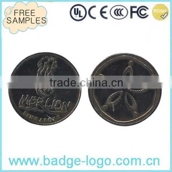 Old Western Style Customized Design Metal Coin Bezel photo-3