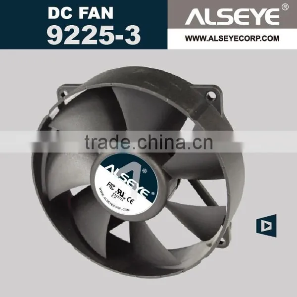 Alseye CB3009 Manufacture Brushless dc Fan 92mm Car Fan With 2 Ball Bearing photo-2
