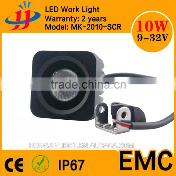 Manufacture 2inch 9-32V 12 Volt IP67 Square CREEs LED Work Lamp OFF Road Light Waterproof photo-2
