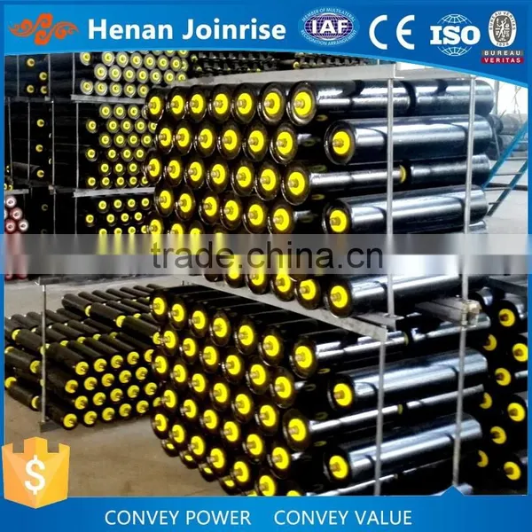 Henan Manufacture Belt Conveyor Trough Idler Roller photo-6
