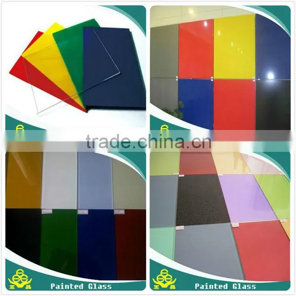 Excellent Painted Glass Price 4-12mm Building Usage Glass photo-4