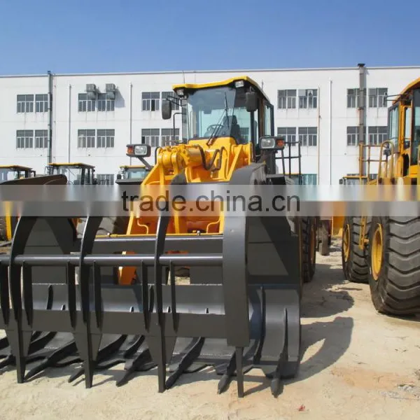 LTMA Grass Wheel Loader With Log Grapple photo-3
