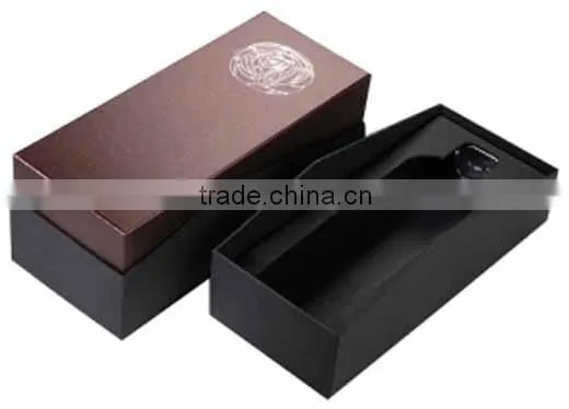 2016 Wholesale Custom Fashion Design Foldable Red Wine Box photo-5