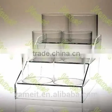 Acrylic Material Products Manufacturer High Quality Multifunction Pencil Box Acrylic Pen Holders Plexiglass Pen Case for