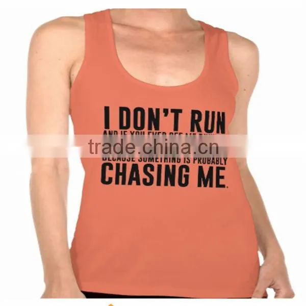2016 Tank Top Manufacturer Wholesale Latest Design Comfortable High Quality Gym Women Tank Top photo-3