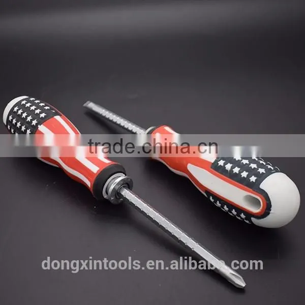 American National Flag Dual-purpose Adjustable Length Philips Slotted Screwdrivers photo-3