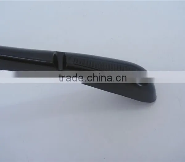 HEAD15 Inch Plastic Hanger Cheap in Blackr and Square Hook for Garment Wholesale photo-2