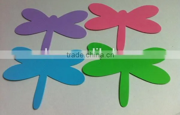 Melors soft material EVA Foam Dragonfly shapes colorful material