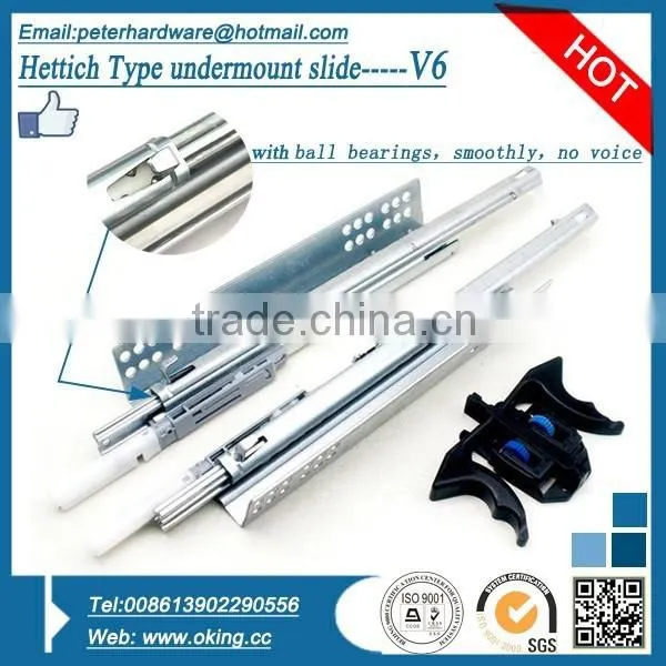 Hettich V6 Undermount Soft Closing Drawer Slide photo-2