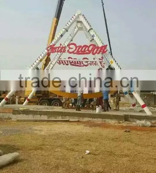 Outdoor Playground Pirate Ship Rides With Trailer for Sale photo-5