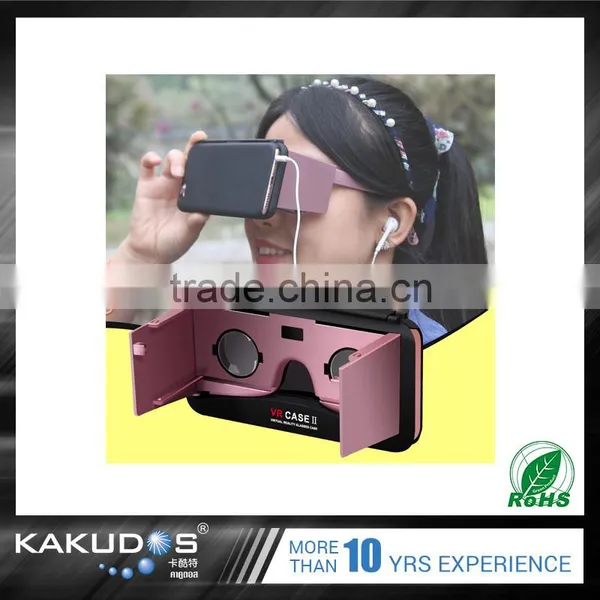 2016 New Arrival 3D Virtual Reality Glasses Support 3D Movie/games/video All in One vr Box 2.0 photo-5