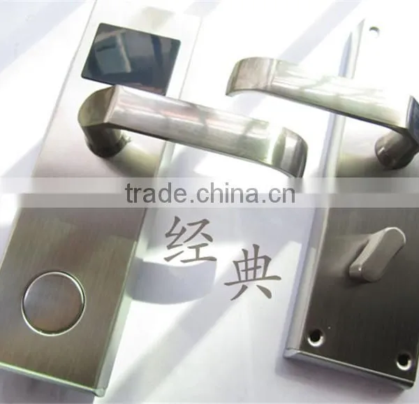 Stainless Steel Zinc Alloy Door Security Guard Hotel RF Door Lock photo-4
